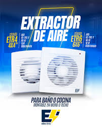 EXTRACTOR DE AIRE *6X6* BLANCO