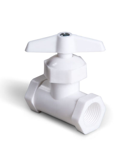 LLAVE DE PASO DE PLASTICO 3/4  Modelo: LLP19
