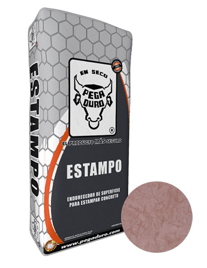 ESTAMPO ENDURECEDOR ESTAMPAR CONCRETO 10KG ROSA
