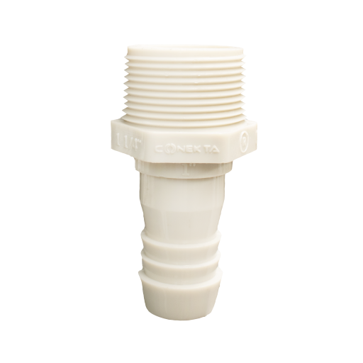 ADAPTADOR MACHO INSERCION PLASTICO 1 x 1/2