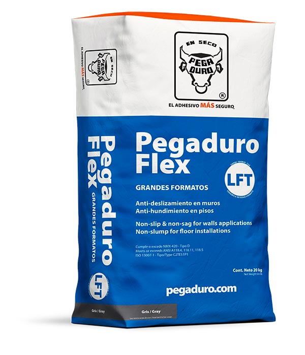 PEGADURO FLEX LT GRIS 20KG