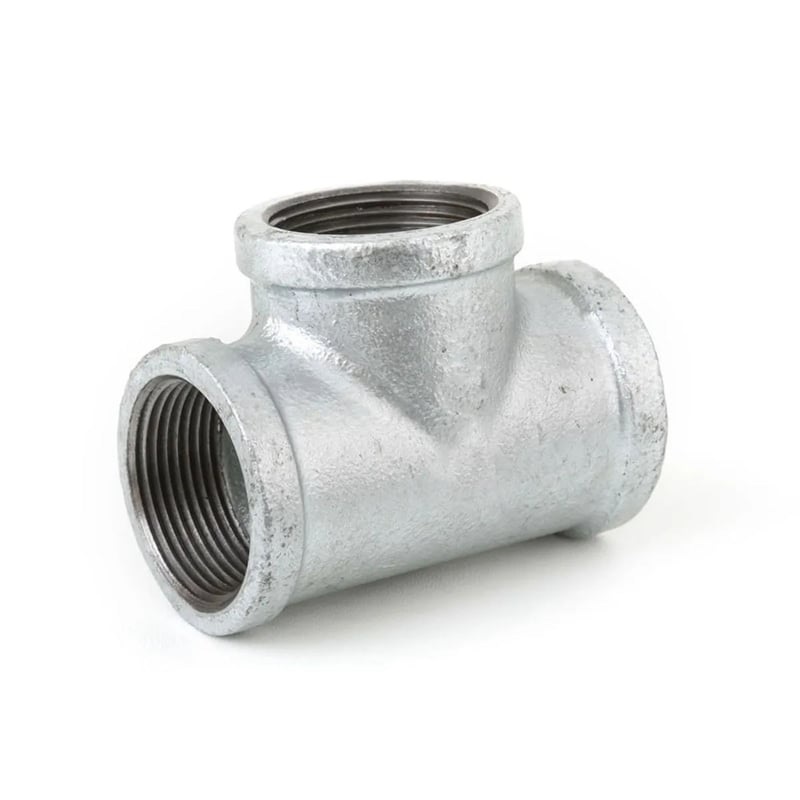 TEE GALVANIZADA 1/8