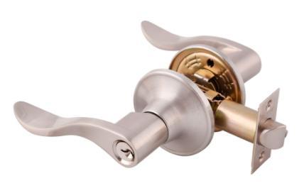 CHAPA ROYAL LLAVE-BOTON N SATINADO   Modelo: 6714