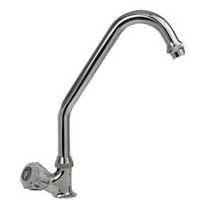 LLAVE INDIV P/FREGADERO ACABADO CROM CIERRE 90°  Modelo: 7-F