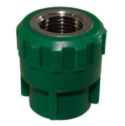 ADAPTADOR HEMBRA PPR INST/METALICO REDUCCION 3/4 X 1/2 VERDE FUSION