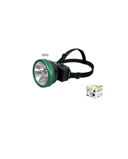 LINTERNA RECARGABLE DE CABEZA 3WATTS  Modelo: 8866