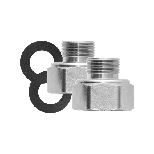 ADAPTADOR NIQUELADO 3/8 COMP X 1/2 FIP