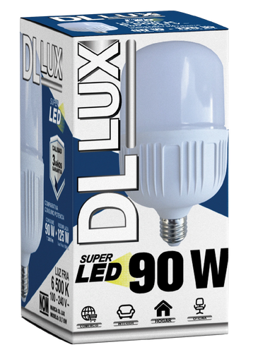 FOCO DL LUX 90W TIPO T LED A BULBO