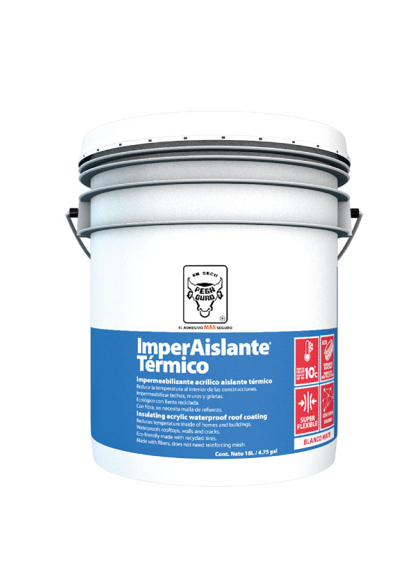 IMPERAISLANTE TERMICO POLIURETANO 7A BLANCO 18LTS